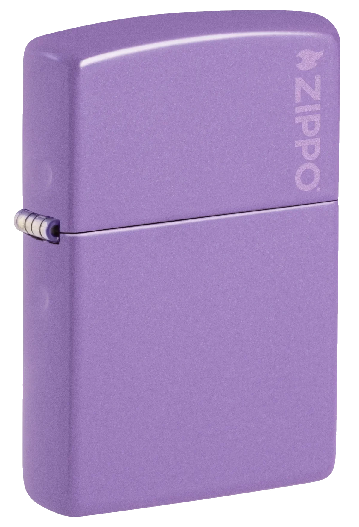 Zippo Smokey Lavender Zippo Logo