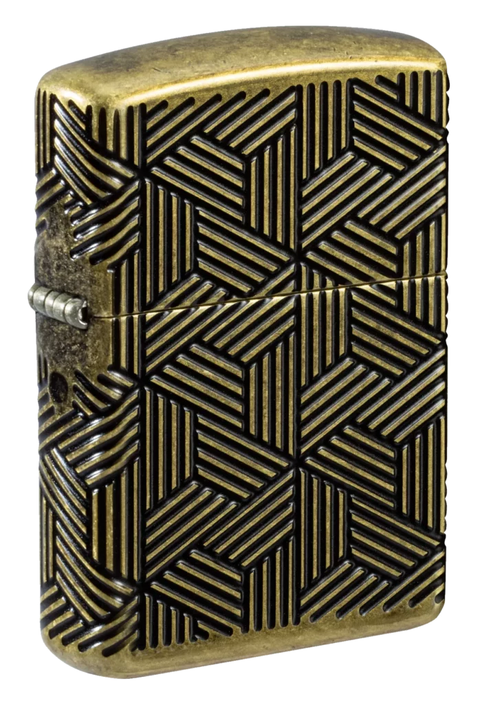 Zippo Art Deco Pattern Design