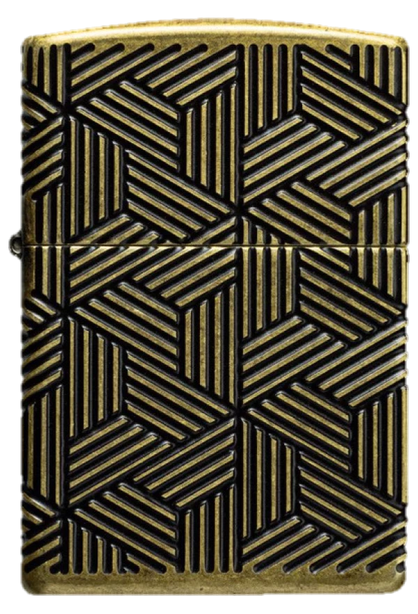 Zippo Art Deco Pattern Design