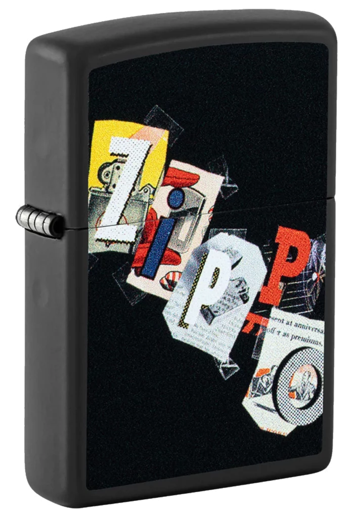 Zippo 218 Zippo Letters Design