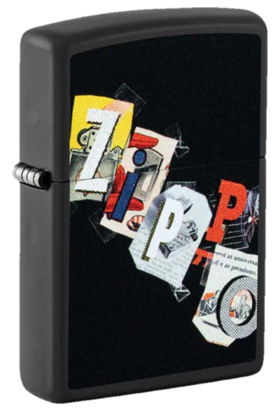 Zippo 218 Zippo Letters Design
