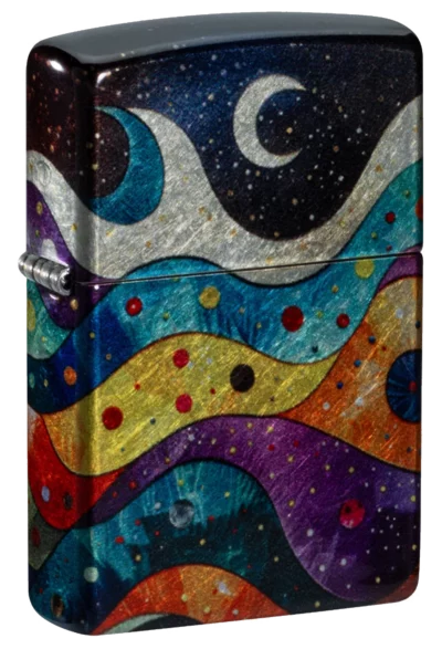 Zippo Abstract Space Design