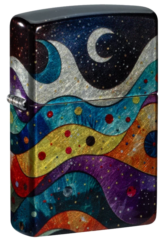 Zippo Abstract Space Design