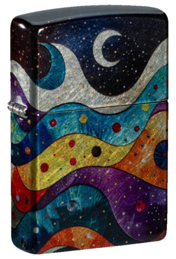 Zippo Abstract Space Design