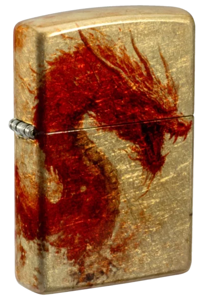Zippo 48458 Red Dragon Design