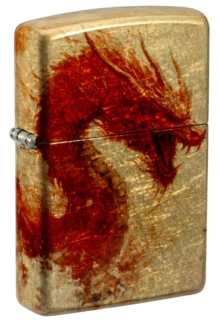 Zippo 48458 Red Dragon Design