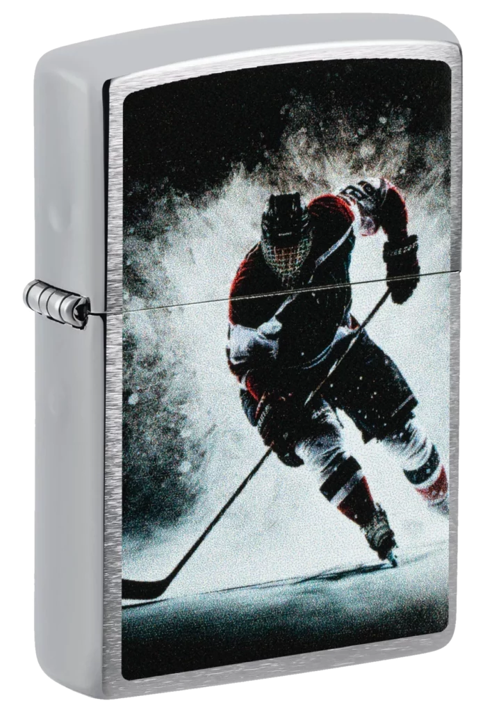 Zippo 200 Hockey Player Design