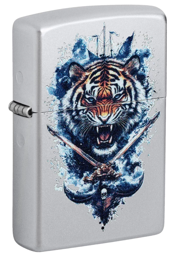 Zippo 205 Fierce Tiger Design