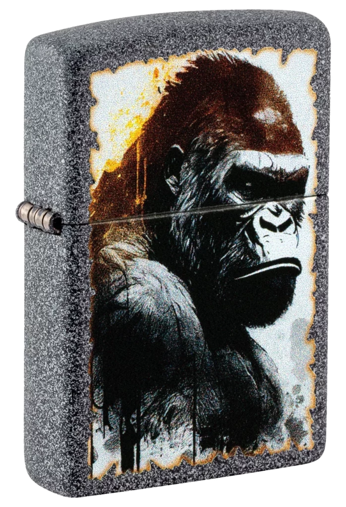 Zippo 211 Angry Gorilla Design