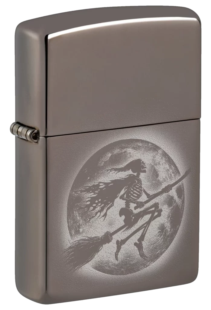 Zippo Flying Skeleton Design