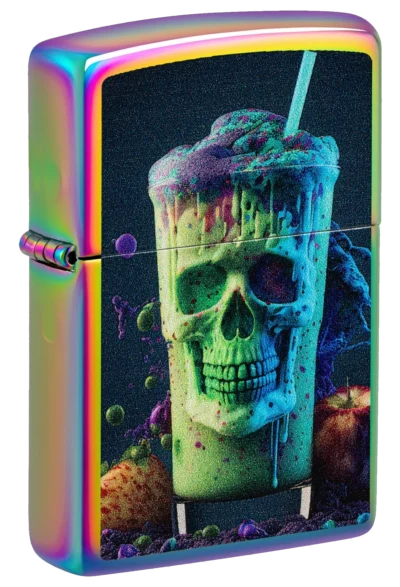 Zippo 151 Skull Shake Design