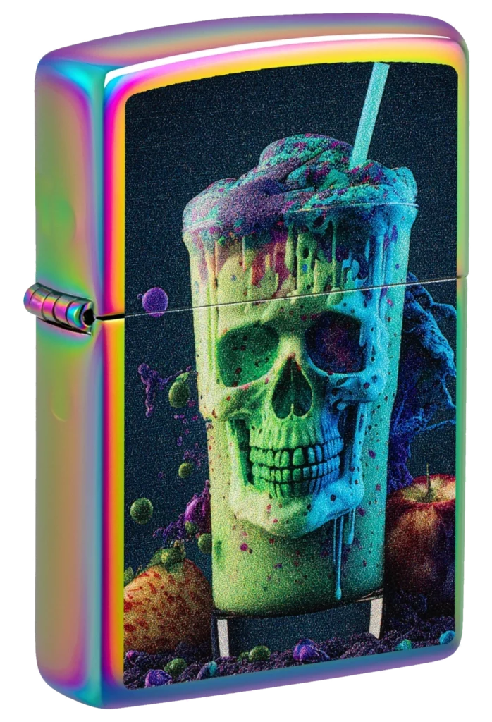 Zippo 151 Skull Shake Design