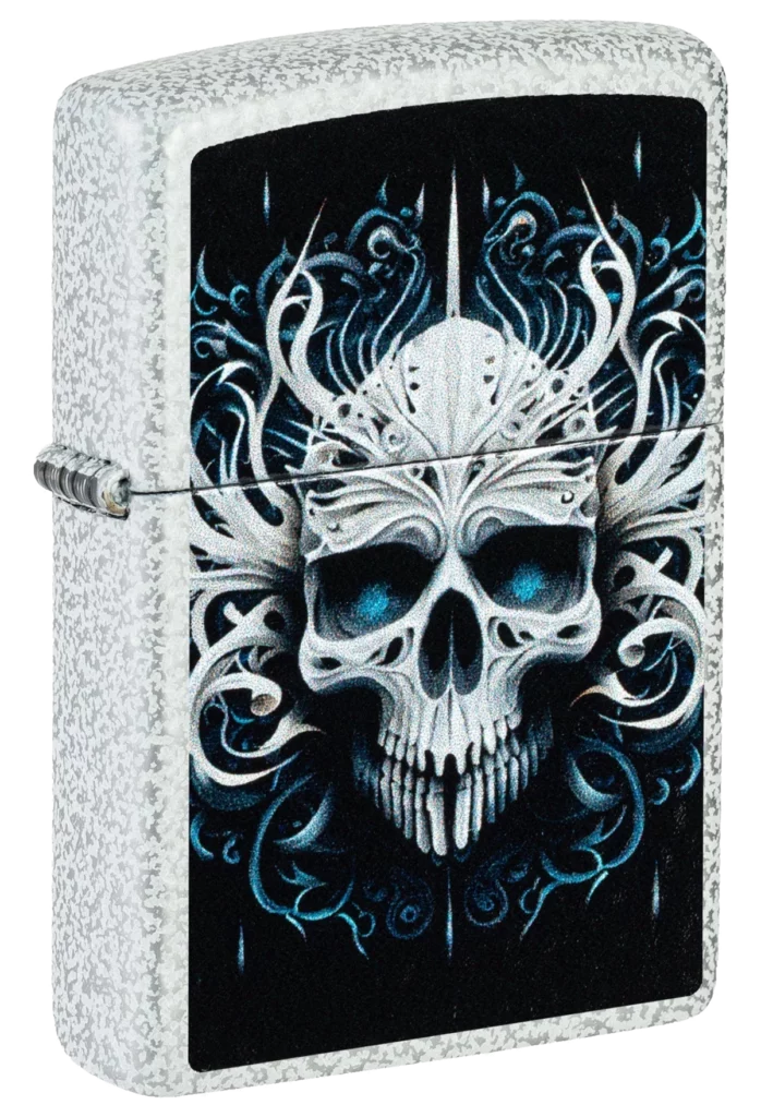 Zippo Abstract Skull Design