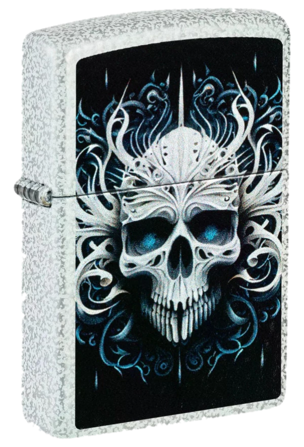 Zippo Abstract Skull Design