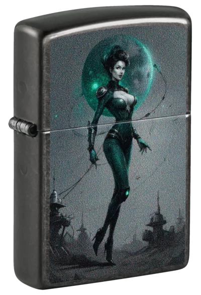 Zippo Sci Fi Pinup Design