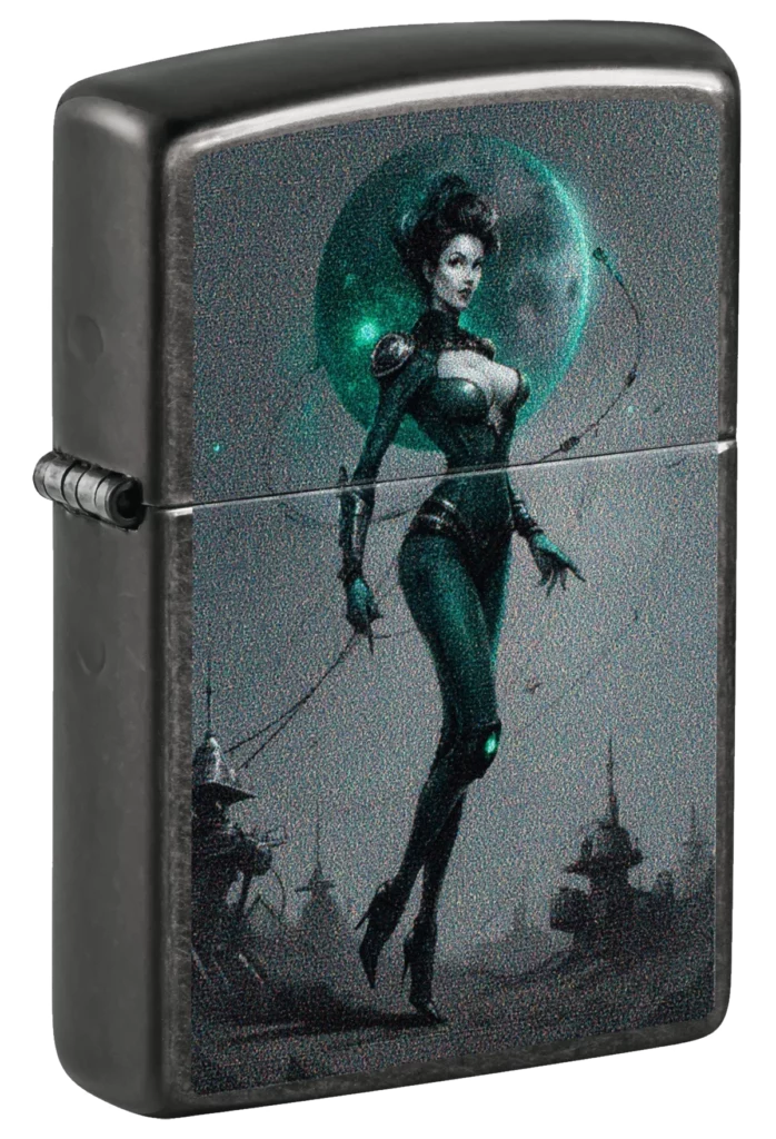Zippo Sci Fi Pinup Design
