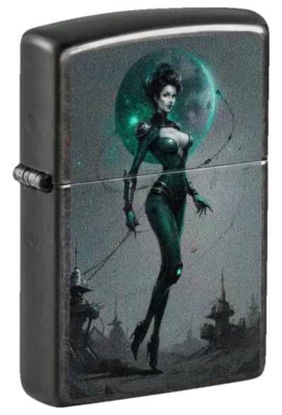 Zippo Sci Fi Pinup Design